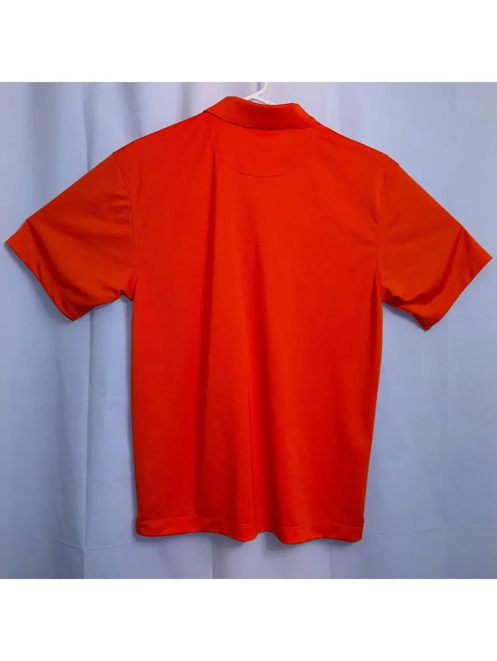 Nike Golf Dri-FIT Men's Triple S Orange Polo Shirt Medium Janitorial Supplies
